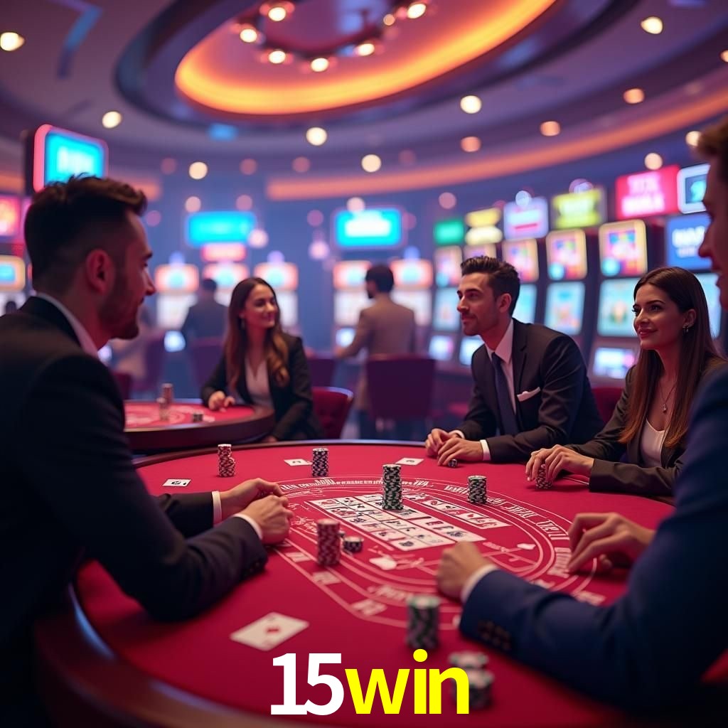 Mesa de Blackjack 15win